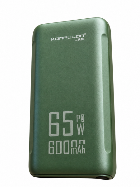 Повербанк Konfulon A28Q 60000 mAh | 6xUSB, Type-C, QC/PD, 22.5W, з ліхтарем, Black konfulon-a28q-60000 фото